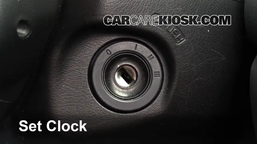 2007 Honda Accord Hybrid 3.0L V6 Clock